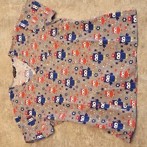 Cassandra O scrub top